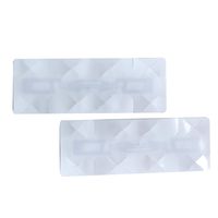 YARONGTECH ISO18000 6C EPC Gen2 Vehicle Windshield UHF RFID tag for Car Parking (Pack of 10)