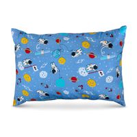 PharMeDoc Toddler Pillow for Kids 14 x 19 inch - No Pillowcase Needed - Machine Washable