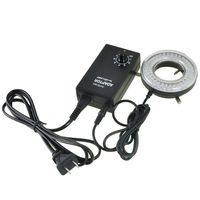 AmScope LED-64-ZK Microscope Ring Light with Adapter