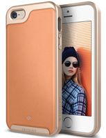 Caseology Envoy for Apple iPhone SE Case (2016) / for iPhone 5S Case (2013) / for iPhone 5 Case (2012) - Leather Pink