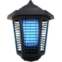 Pestnot Bug Zapper Electric Mosquito Killer - BZ1a-20W Bug Zapper Outdoor & Indoor with IP24 Water Resistance & Dedicated Atrractant Space. Upgraded 2019 360 UVA Bulb. Fly Gnat Zapper (20W)