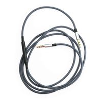 NewFantasia Cable Compatible with Audio-Technica ATH-M50xBT, ATH-SR50BT, ATH-ANC9, ATH-ANC7B, ATH-SR5BTBK, ATH-S700BT Headphone, Remote Volume Mic Compatible with iPhone iPod ipad Apple Devices