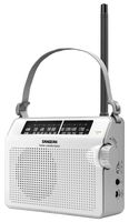 Sangean PR-D6WH AM/FM Compact Analog Portable Radio