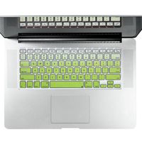 Litop Jean Gradient Series Silicone Keyboard Cover Keyboard Skin for All MacBook Air 13", MacBook Pro WITH OR WITHOUT Retina Display 13"15" 17" and Apple Wireless Keyboard (Jean Light Green Gradient)
