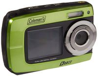 Coleman Duo2 2V8WP Dual Screen Shock & Waterproof Digital Camera (Green)
