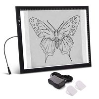 A3 Light Box Light Pad Aluminium Frame Touch Dimmer 11W Super Bright Max 4500 Lux with Free Carry/Storage Bag 2 Years Warranty (A3 Light pad)