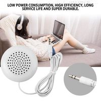 DIY 3.5mm Mini Louder Speakers Music Pillow Stereo Speaker For MP3 Phone For iPhone For iPod Touch CD Sleeping Use