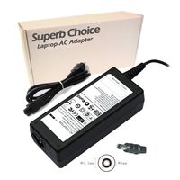 Superb Choice 60W Adapter Compatible with Samsung ADP-60ZH D, AD-9019S, AD-9019, SADP-90FH B, SADP-90FH D, API1AD02
