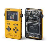 GameShell, Open Source Portable Game Console, Modular DIY Kit, Ideal for Indie Game Developers, Hackers and Retro Games Collectors (Yellow)