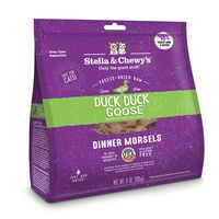 Stella & Chewy's Freeze-Dried Raw Duck Duck Goose Dinner Morsels Cat Food, 8 oz. Bag