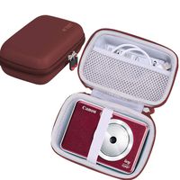 Hermitshell Hard Travel Case for Canon Ivy CLIQ+ Instant Camera Printer Mobile Photo Printer Via Bluetooth (Ruby Red)