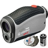 Luepold Golf GX-2i3 Rangefinder + CR2 Battery + 1 Custom Ball Marker Clip Set (American Eagle)