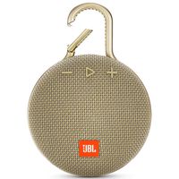 JBL Clip 3 Waterproof Portable Bluetooth Speaker - Sand