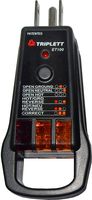 Triplett GFCI Outlet/Receptacle Tester with 5 Visual Indicators (ET100)