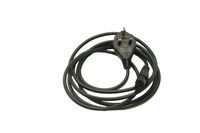 Interpower 86240070 United Kingdom/Ireland Cord Set, BS 1363/A Plug Type, IEC 60320 C13 Connector Type, Black Plug Color, 13A Plug Fuse, Black Cable Color, 10A Amperage, 250VAC Voltage, 3.0m Length