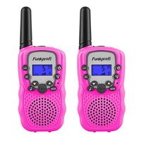 Funkprofi Walkie Talkies for Kids, Long Range 22 Channels HD Sound Two Way Radios with Belt Clip and Flashlight, Birthday Toy Gift for Boys & Girls Age 3-12 Years Old, Suitable for Outside Adventures