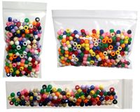 Bauxko 2" x 4" Reclosable Poly Bags, 2 Mil, 50-Pack (x-PB3527-50)