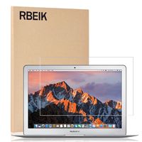 RBEIK MacBook Air 13 Screen Protector Tempered Glass, Premium 9H Tempered Glass Screen Protector for New MacBook Air 13.3 Inch