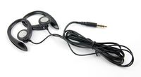 DURAGADGET in-Ear Earphones with Adjustable Ear-Buds & Removable Ear Clips for DBPower 9.5" Swivel Screen Handheld Portable DVD Player Remote Car Adapter in Car & 7.5'' 270° Portable DVD Player