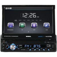 SOUNDSTORM SD726MB 7"" Single-DIN In-Dash DVD Receiver with Motorized Touchscreen Digital TFT Monitor (With Bluetooth(R)) electronic consumer