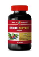 Anti inflammatory Supplement - Immune Support Complex 1550MG - Natural ANTIOXIDANT Formula - Raspberry Extract Supplement - 1 Bottle 60 Capsules
