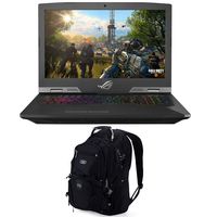 ASUS ROG G703GX-XS98K Premium Gaming Laptop (Intel i9-8950HK, 128GB RAM, 4TB PCIe SSD, 17.3" FHD (1920x1080), GeForce RTX 2080, Win10 Pro) VR Ready with MichaelElectronics2 Premium Backpack