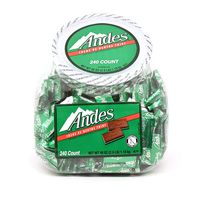 Andes Crème de Menthe Thin Mints, 240-Piece Tub