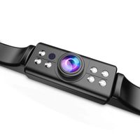 Backup Camera,2019 Upgrade Version Car Rear View Front View Reversing Camera 170° Perfect View Angle 7 IR LED Lights Night Vision IP68 Waterproof Universal Backing Camera - Optional Guideline(YES/NO)