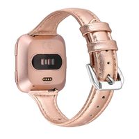 bayite Bands Compatible with Fitbit Versa 2 / Fitbit Versa, Rose Gold, Size 5.3