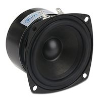 3 Inch Speaker, DROK 15W Antimagnetic Tweeter Speakers 3 Inch Round 8 Ohm HiFi Full-Range Speaker Strong Interference Immunity 52mm for DIY Audio Loudspeaker 8 Ohm Speakers