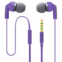 Incipio NX-305 F80 Hi Fi Stereo Earbuds - Purple/Gray