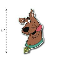 (TK-203) Scooby Doo - Waterproof Vinyl Sticker for Laptops Tablets Cars Motocycles Bicycle Skateboard Luggage Or Any Flat Surface (4")