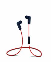 New RED Sports Stereo Bluetooth 4.0 Wireless Bluetooth Headphones Headset for Apple Samsung Nokia HTC Google Sony Toshiba Panasonic Smart Cell Phone and Tablet -Bluetooth 4.0 Red Color