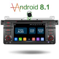 AMASE AUDIO Amaseaudio Android 8.1 Upgrade 32GB ROM 7 Inch Touch Screen Single Din Indash Car Stereo Radio Multimedia GPS Navigating Headunit for BMW E46 M3