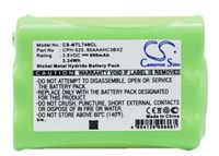 VINTRONS 95AAAHC3BXZ Replacement Battery (900mAh / 3.24Wh) For NORTEL 81010, T7406E,