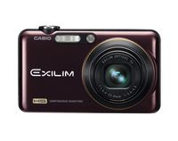 Casio EX-FC150 10.1MP High Speed Digital Camera with 5x Zoom with CMOS Shift Image Stabilization and 2.7 inch LCD (Red)