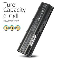 Vanzer MU06 MU09 CQ57 Laptop Battery for HP Compaq Presario CQ62 CQ43 CQ56 CQ32 CQ42 CQ42-253TU CQ62-100 Pavilion DV7 DV6 DV5 DV4 DV3 G7 G4 G6 Fit 593553-001 593550-001 586006-321 Notebook 47WH
