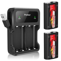 Xbox One Controller Battery, High-Speed Charging Rechargeable Battery Pack for Xbox One/Xbox One S/Xbox One X/Xbox One Elite Wireless Controller