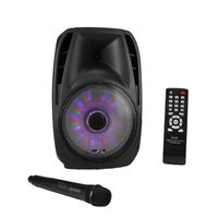 beFree Sound BFS-6100 Bluetooth Tailgate Speaker with Sound/Volume Reactive Lights