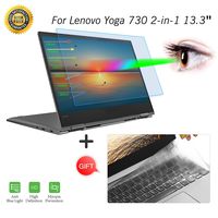 Anti Blue Light Screen Protector with Keyboard Cover for Lenovo Yoga 730 13.3" Laptop Anti Blue Light & Glare Screen Protector Filter Film Eye Protection Blocking Screen Protector Computer Cover