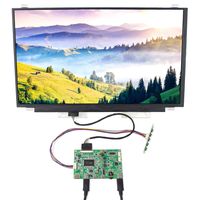 VSDISPLAY 15.6" 15.6 inch 1920x1080 IPS LCD NV156FHM-T10 (with a Build-in Touch Screen) Work with HDMI Type-C Controller Board (HDR Board)