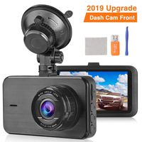 Dash Camera for Cars SSONTONG Dash Cam Front and Inside FHD 1080P DVR Car Driving Recorder 3 Inches IPS Screen 170°Wide Angle HDR Night Vision Parking Mode Motion Detection