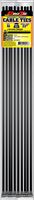 Pro Tie RN22SHD10 22-Inch Natural Nylon Releasable Super Heavy Duty Cable Ties, 10-Pack