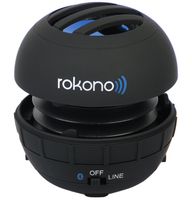 Rokono BASS+ G10 Mini Bluetooth Speaker for iPhone, iPad, iPod, MP3 Player, Laptop - Black