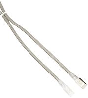 Leviton 6S460-03S Extreme Cat 6+ Shielded Patch Cord, 3-Feet, Grey
