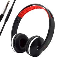 Bluelark Portable Foldable Over-Ear Adjustable Headphone - Powerful Bass Headset with Microphone & Inline Volume Control Perfect Workout Headphones for iPhone iPod Android Laptop Mp3/4