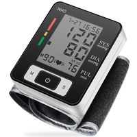 Digital Blood Pressure Monitors Fully Automatic Accurate Wrist Blood Pressure Monitor with Wristband Automatic Wrist Electronic Blood Pressure Monitor Perfect for Health Monitoring