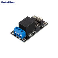 RobotDyn - Relay Module 1 Channel, Operation 5V. VC - 10A 110VAC/250VAC/60VDC for Arduino Relay, arduino Relay 1 Channel, arduino Relay Module high Current
