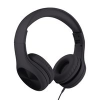 New! LilGadgets Connect+ PRO Kids Premium Volume Limited Wired Headphones with SharePort (Children) - Black
