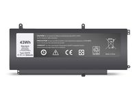 BatteryMon D2VF9 Battery for Dell Inspiron 15 7548 7547 Vostro 14 5459 Laptop - 11.1V 43Wh 3Cell